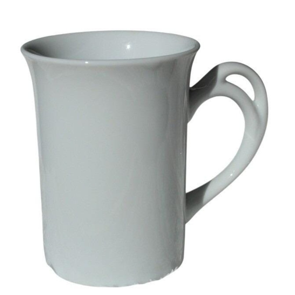 Pier 1 White Ceramic Mug Coffee Tea Cup